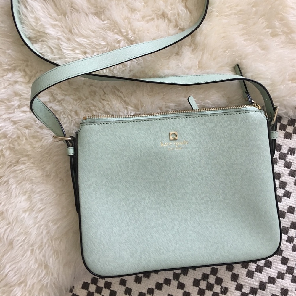 Kate Spade Mint Green Crossbody Bag